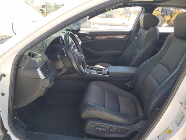 1HGCV2F3XMA011245 - 2021 HONDA ACCORD SPORT WHITE photo 7