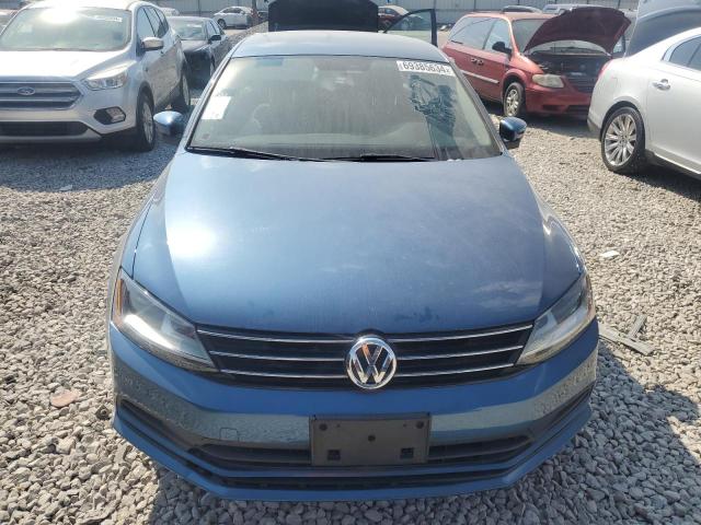 3VW2B7AJXHM213238 - 2017 VOLKSWAGEN JETTA S BLUE photo 5