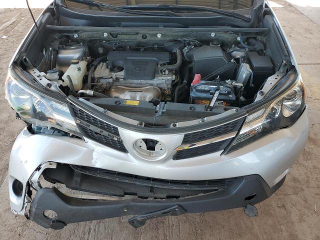 JTMZFREV1EJ002808 - 2014 TOYOTA RAV4 LE SILVER photo 12