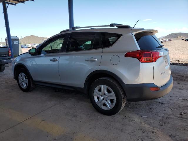 JTMZFREV1EJ002808 - 2014 TOYOTA RAV4 LE SILVER photo 2
