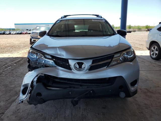 JTMZFREV1EJ002808 - 2014 TOYOTA RAV4 LE SILVER photo 5