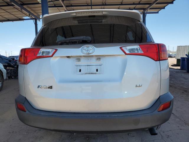 JTMZFREV1EJ002808 - 2014 TOYOTA RAV4 LE SILVER photo 6