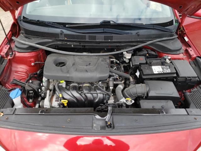 3KPC24A38KE061565 - 2019 HYUNDAI ACCENT SE RED photo 11