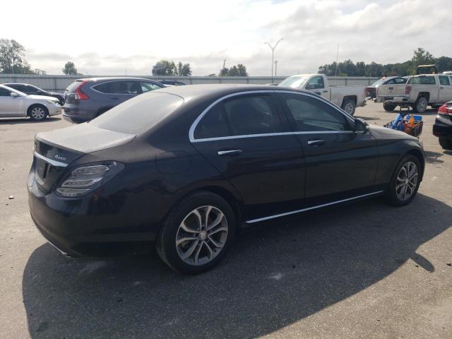 55SWF4KB5FU016363 - 2015 MERCEDES-BENZ C 300 4MATIC BLACK photo 3