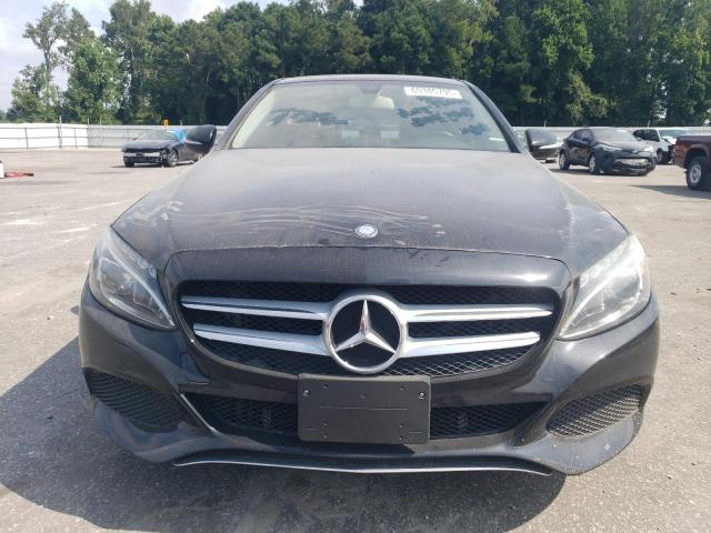 55SWF4KB5FU016363 - 2015 MERCEDES-BENZ C 300 4MATIC BLACK photo 5