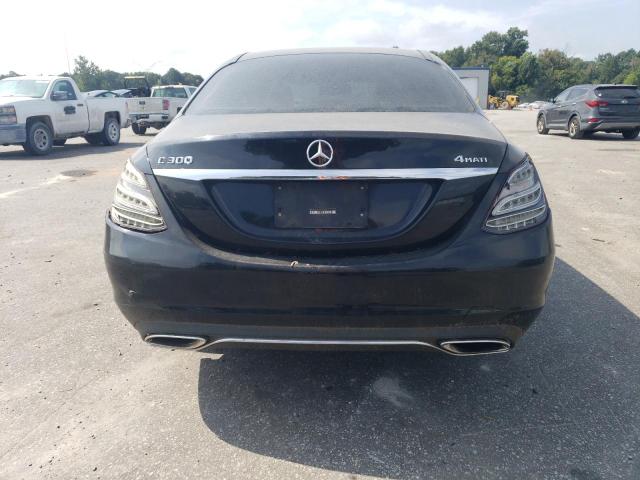 55SWF4KB5FU016363 - 2015 MERCEDES-BENZ C 300 4MATIC BLACK photo 6