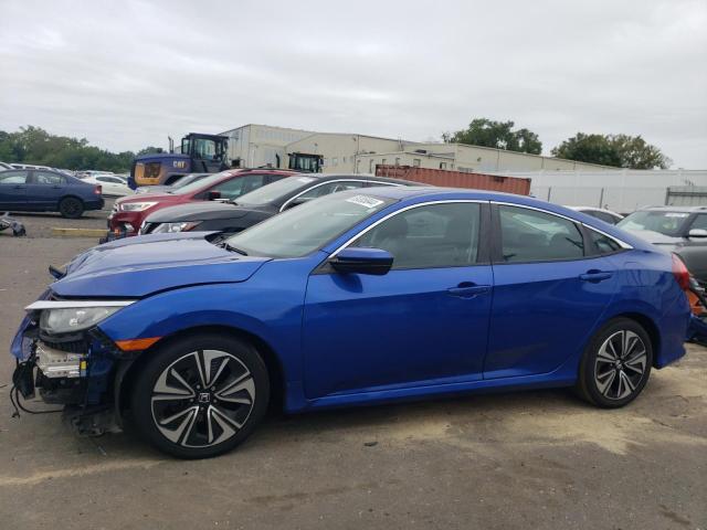 2HGFC1F75GH657878 - 2016 HONDA CIVIC EXL 蓝色 照片 1