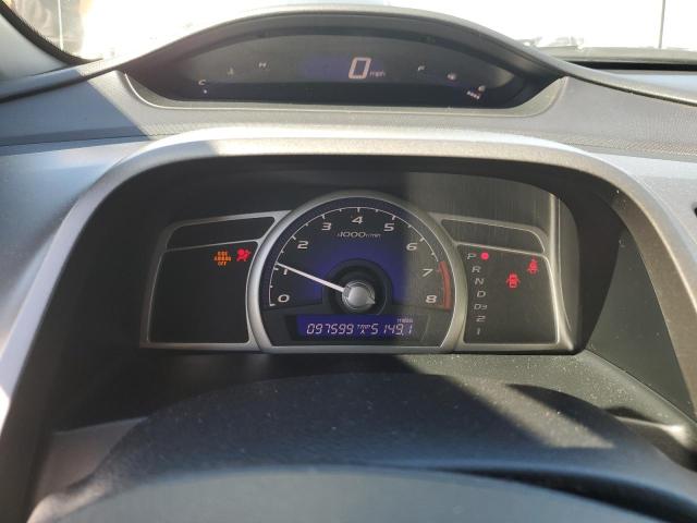 2HGFA16699H527635 - 2009 HONDA CIVIC LX-S Gümüş foto 9