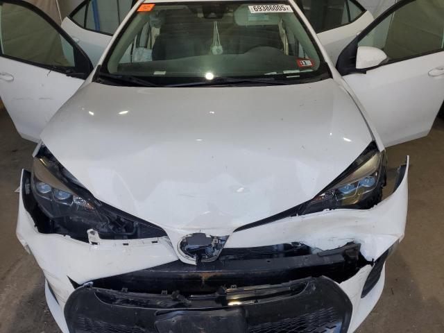 2T1BURHE7KC208936 - 2019 TOYOTA COROLLA L WHITE photo 11
