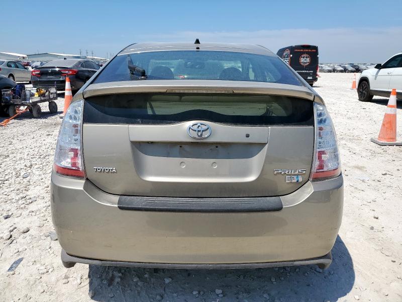 JTDKB20U283376615 - 2008 TOYOTA PRIUS GOLD photo 6
