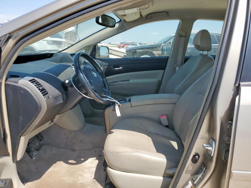 JTDKB20U283376615 - 2008 TOYOTA PRIUS GOLD photo 7