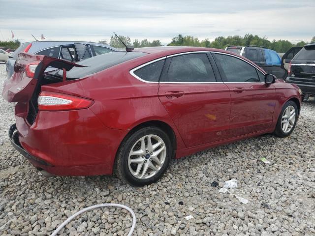 3FA6P0HD2GR257545 - 2016 FORD FUSION SE RED photo 3