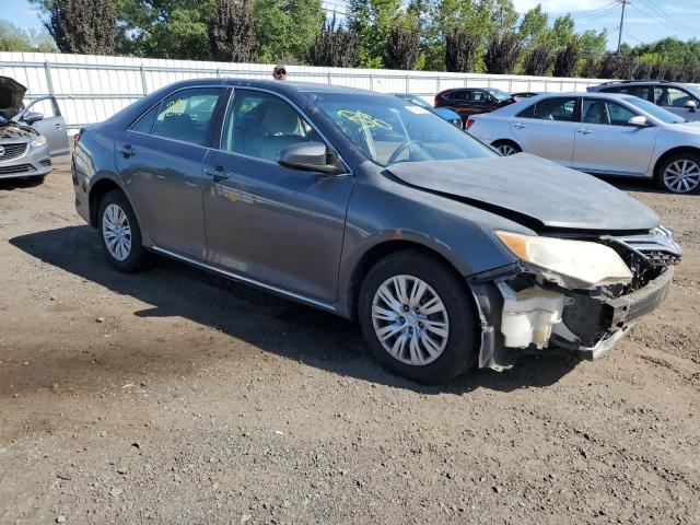 4T4BF1FK8DR284323 - 2013 TOYOTA CAMRY L GRAY photo 4