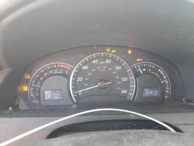 4T4BF1FK8DR284323 - 2013 TOYOTA CAMRY L GRAY photo 9