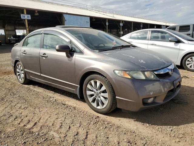 2HGFA1F96AH504134 - 2010 HONDA CIVIC EXL CHARCOAL photo 4