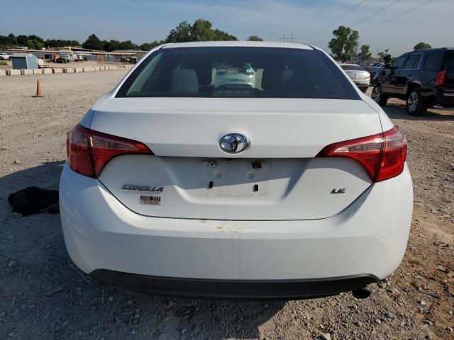 2T1BURHE2KC235946 - 2019 TOYOTA COROLLA L WHITE photo 6