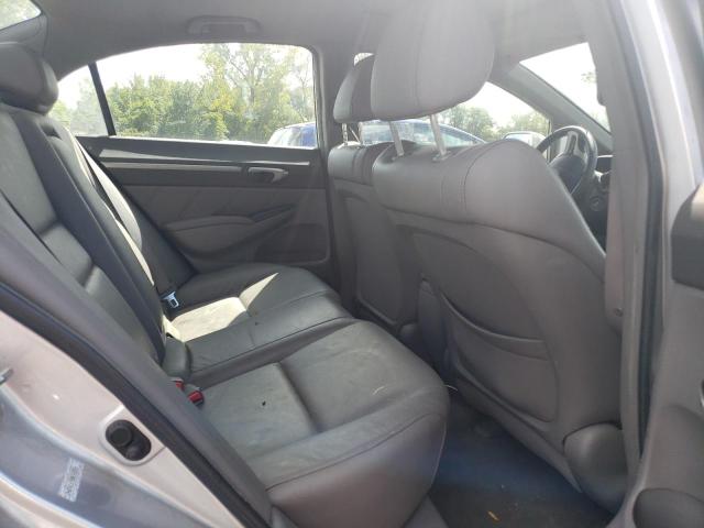 2HGFA16958H340806 - 2008 HONDA CIVIC EXL SILVER photo 10