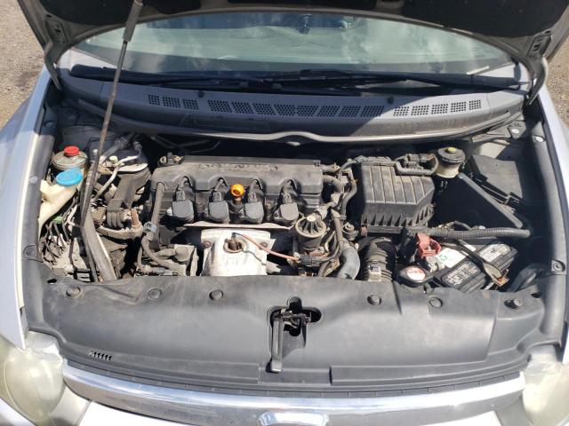 2HGFA16958H340806 - 2008 HONDA CIVIC EXL SILVER photo 11