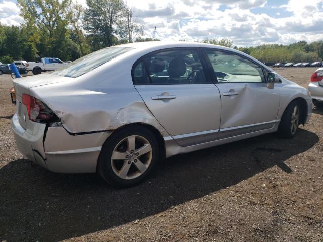 2HGFA16958H340806 - 2008 HONDA CIVIC EXL SILVER photo 3