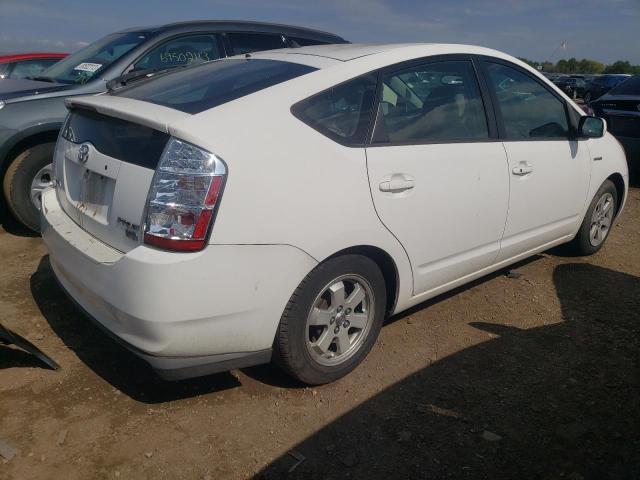 JTDKB20U163192716 - 2006 TOYOTA PRIUS WHITE photo 3