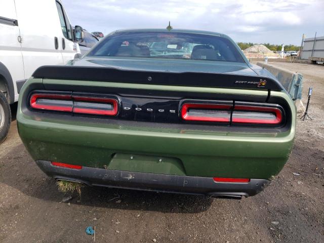 2C3CDZFJ9NH108615 - 2022 DODGE CHALLENGER R/T SCAT PACK GREEN photo 6