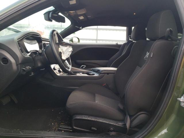 2C3CDZFJ9NH108615 - 2022 DODGE CHALLENGER R/T SCAT PACK GREEN photo 7