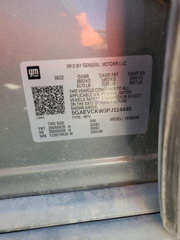 5GAEVCKW3PJ114445 - 2023 BUICK ENCLAVE AVENIR 灰色 照片 14