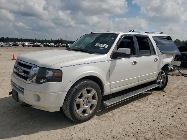 1FMJK1K57EEF17296 - 2014 FORD EXPEDITION EL LIMITED WHITE photo 1