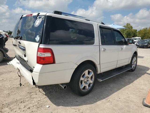 1FMJK1K57EEF17296 - 2014 FORD EXPEDITION EL LIMITED WHITE photo 3