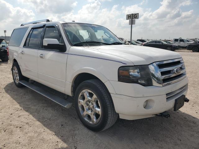 1FMJK1K57EEF17296 - 2014 FORD EXPEDITION EL LIMITED WHITE photo 4