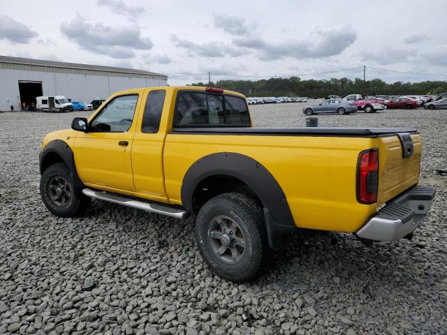 1N6ED26Y01C357260 - 2001 NISSAN FRONTIER KING CAB XE YELLOW photo 2