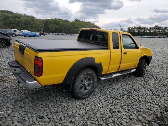 1N6ED26Y01C357260 - 2001 NISSAN FRONTIER KING CAB XE YELLOW photo 3