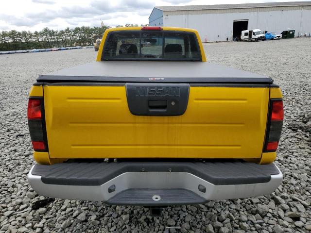 1N6ED26Y01C357260 - 2001 NISSAN FRONTIER KING CAB XE YELLOW photo 6