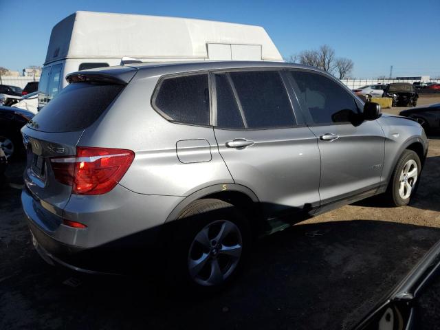 5UXWX5C59CL729111 - 2012 BMW X3 XDRIVE28I GRAY photo 3