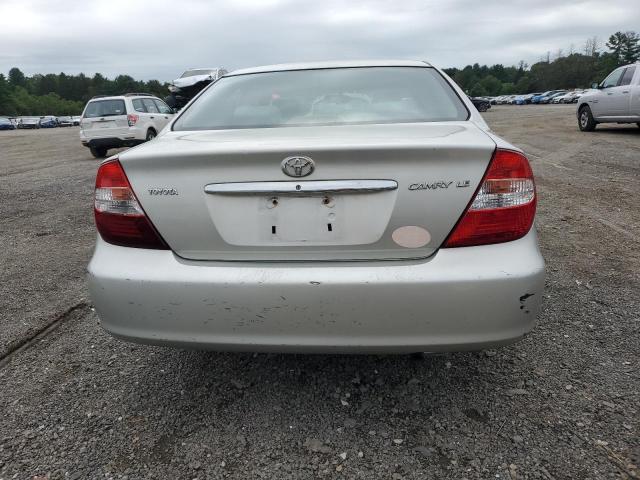 4T1BF32K43U559129 - 2003 TOYOTA CAMRY LE SILVER photo 6