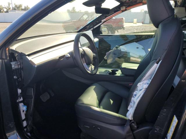 7SAYGAEE5SF240273 - 2025 TESLA MODEL Y BLACK photo 7