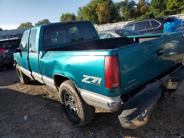 1GTEK19R7TE519058 - 1996 GMC SIERRA K1500 TURQUOISE photo 2