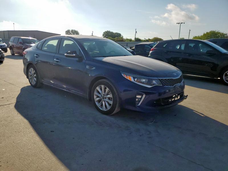 5XXGT4L39JG214696 - 2018 KIA OPTIMA LX 蓝色 照片 4