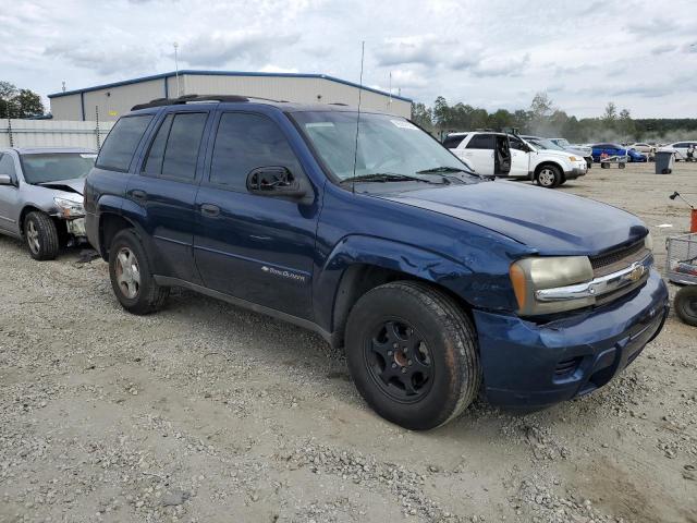 1GNDS13S222495833 - 2002 CHEVROLET TRAILBLAZE BLUE photo 4