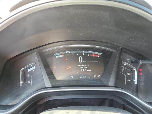 5J6RW2H86KL017604 - 2019 HONDA CR-V EXL ORANGE photo 9