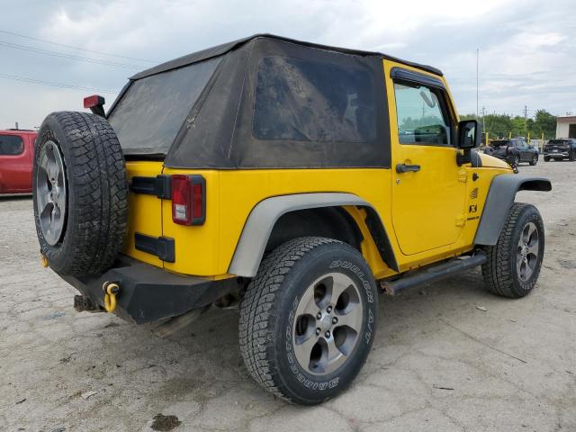 1J4FA24169L772059 - 2009 JEEP WRANGLER X ყვითელი ფოტო 3