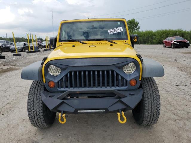 1J4FA24169L772059 - 2009 JEEP WRANGLER X ყვითელი ფოტო 5