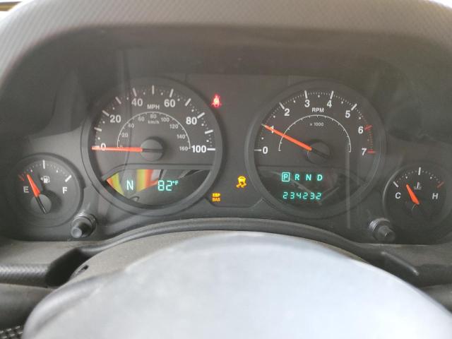 1J4FA24169L772059 - 2009 JEEP WRANGLER X ყვითელი ფოტო 9