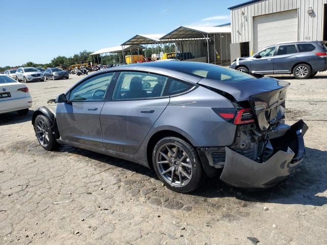5YJ3E1EA8PF465370 - 2023 TESLA MODEL 3 GRAY photo 2