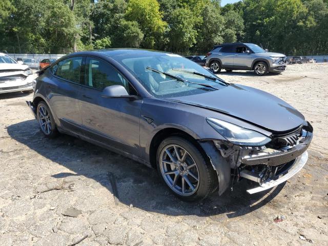 5YJ3E1EA8PF465370 - 2023 TESLA MODEL 3 GRAY photo 4