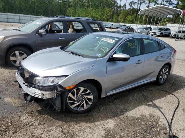 19XFC2F74HE206247 - 2017 HONDA CIVIC EX GRAY photo 1