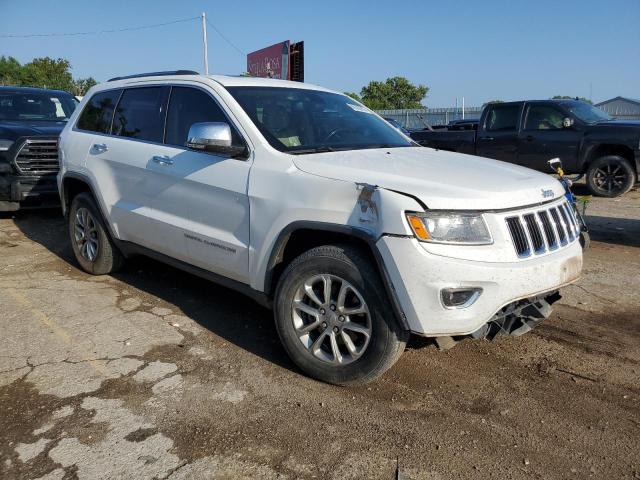 1C4RJFBG7FC764985 - 2015 JEEP GRAND CHEROKEE LIMITED WHITE photo 4