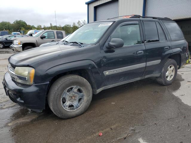 1GNDT13S132257339 - 2003 CHEVROLET TRAILBLAZE BLACK photo 1