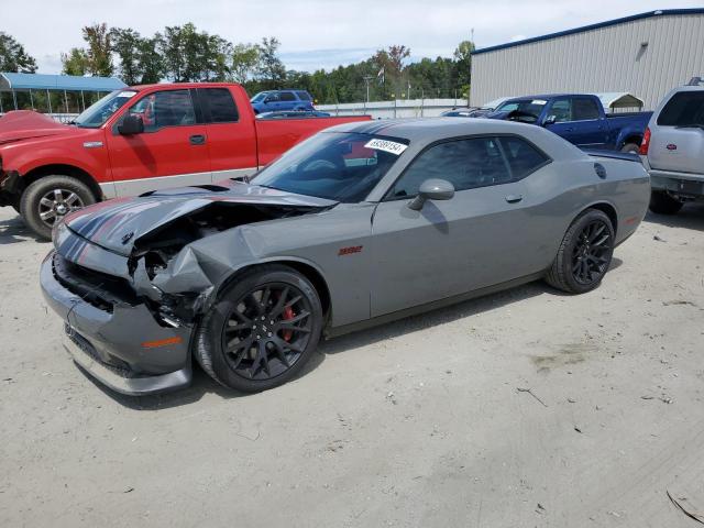 2C3CDZFJ8PH601706 - 2023 DODGE CHALLENGER R/T SCAT PACK GRAY photo 1