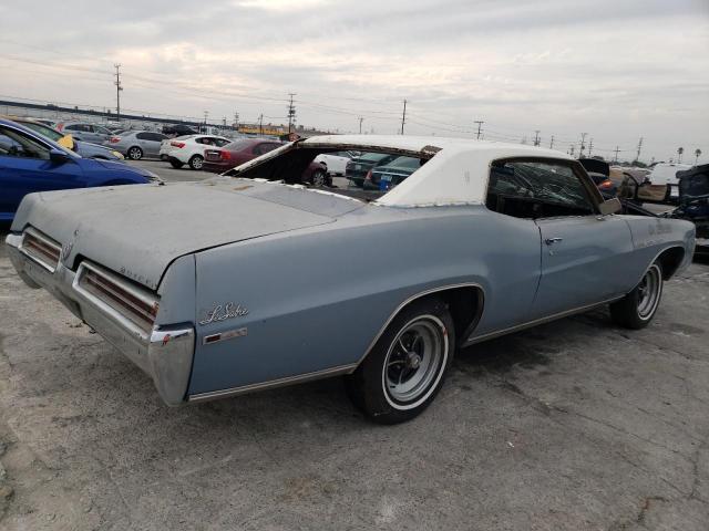 454379C122666 - 1969 BUICK LE SABRE BLUE photo 3